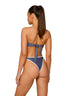 HAILEY BOTTOMS DENIM & WHITE