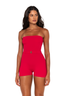 STEVIE PLAYSUIT STRAWBERRY